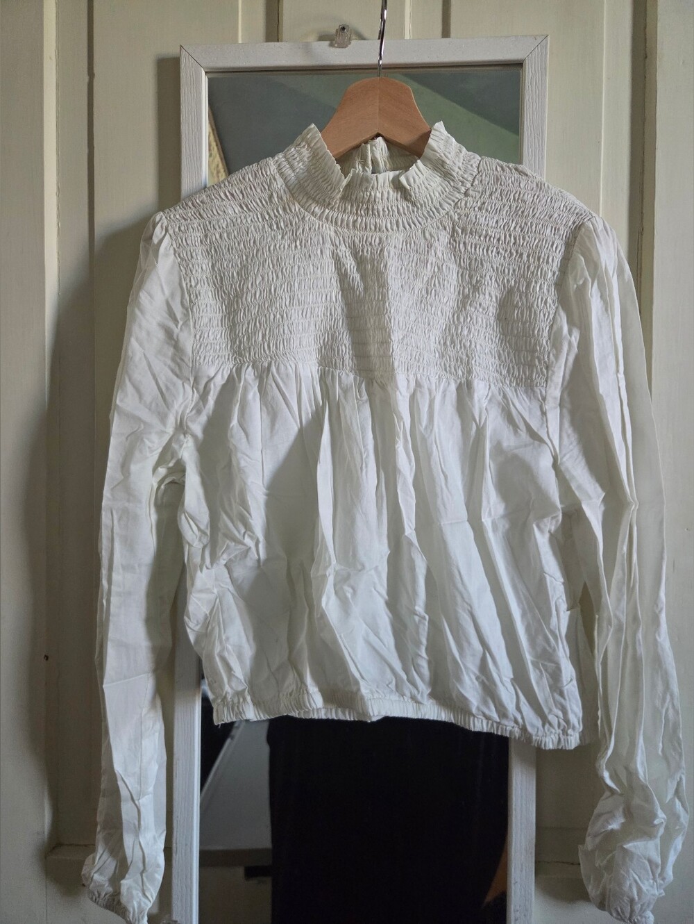 Cropped High Neck Top